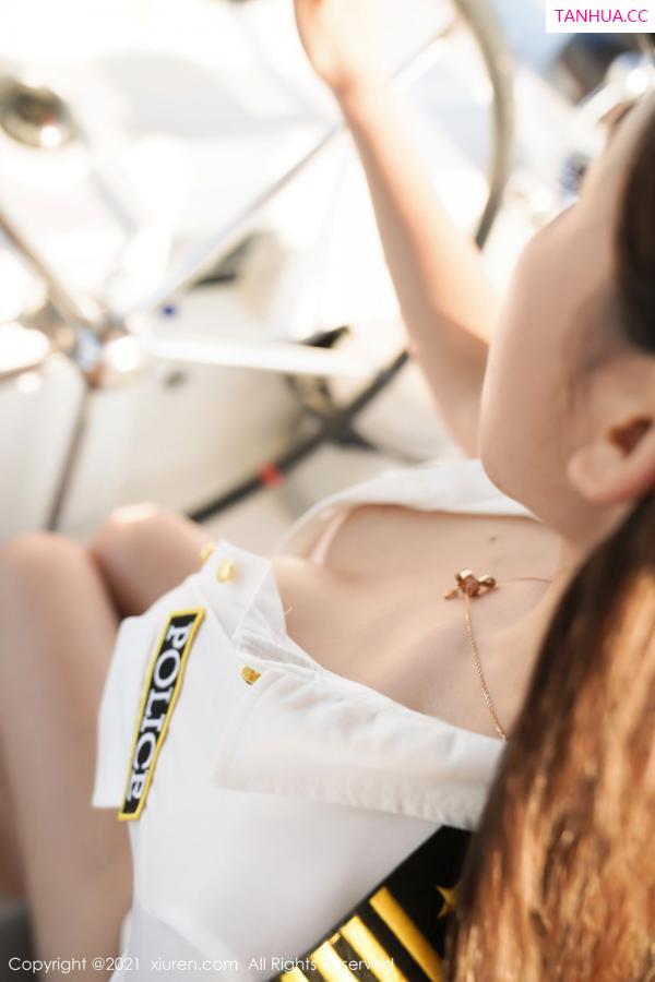 萌汉药baby  萌汉药与张雨萌 海上游艇制服系列第11张图片